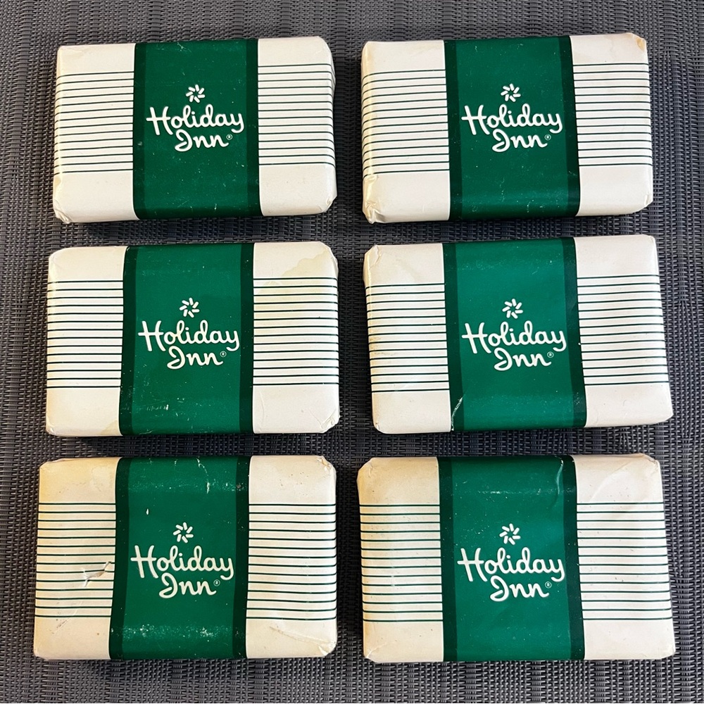 Vintage Holiday Inn Travel Soap Set of 6